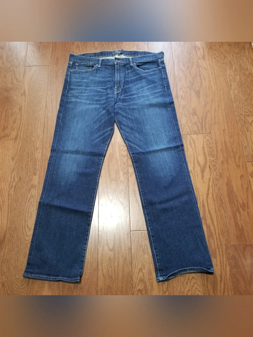 🔥Lucky Brand Classic Men's Dark Blue Straight-Leg Jeans Sz 36x32